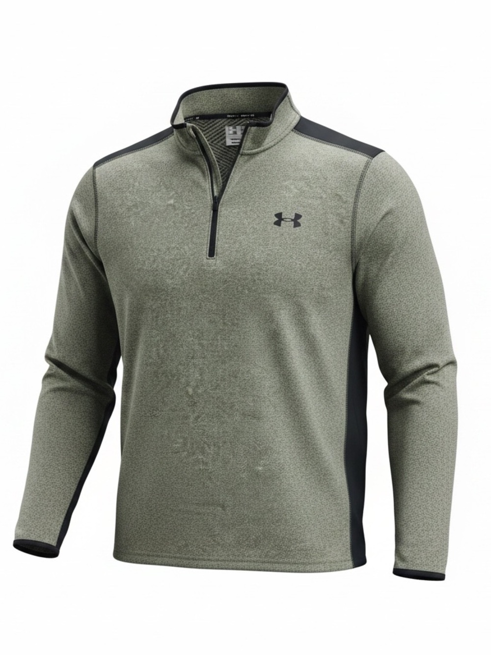 Under Armour Cold Gear INFRARED Men's Grey Quarter-Zip Pullover 2XL NWT